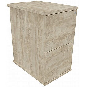 Unified Flush Desk High Pedestals - Office Storage