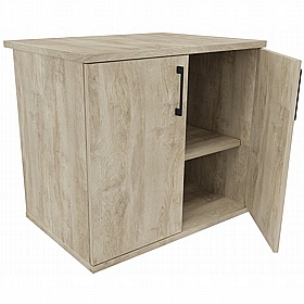 Unified Desk High Double Door Office Cupboards - Office Storage