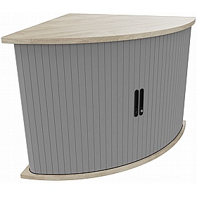 Unified Desk High Radial Tambour Cupboard - Office Storage