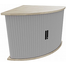 Unified Desk High Radial Tambour Cupboard - Office Storage