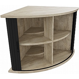 Unified Desk High Radial Tambour Cupboard - Office Storage