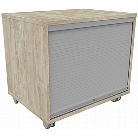 Unified Mobile Vertical Tambour Office Cupboards - Office Storage