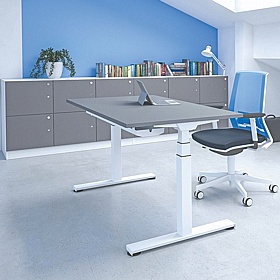 Unified Duo 4 Person Wooden Office Lockers - Office Storage