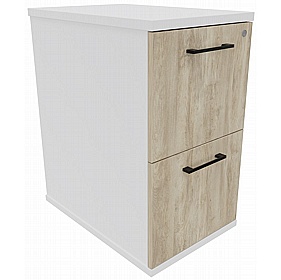 Unified Duo Desk High Pedestals - Office Storage