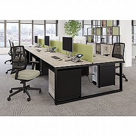 Unified Duo Flush Tall Mobile Under Desk Pedestals - Office Storage