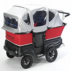 Winther Turtle Kiddy Deluxe 4 Person Bus - School Furniture