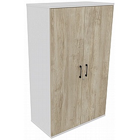 Unified Duo Large Volume Double Door Office Cupboards - Office Storage