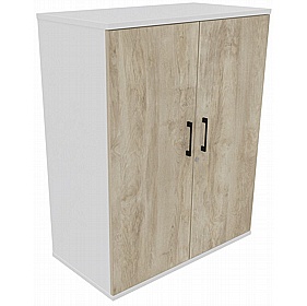 Unified Duo Large Volume Double Door Office Cupboards - Office Storage