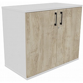 Unified Duo Large Volume Double Door Office Cupboards - Office Storage