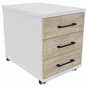 Unified Duo Low Mobile Under Desk Pedestals - Office Storage