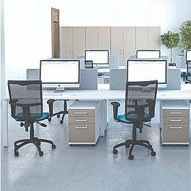Unified Duo Low Mobile Under Desk Pedestals - Office Storage