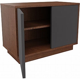Boss Design Contract 2 Door Desk High Credenza with Plinth Base - Office Storage