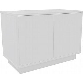 Boss Design Contract 2 Door Desk High Credenza with Plinth Base - Office Storage