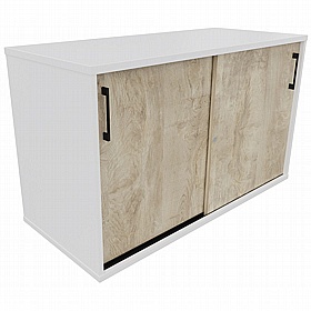 Unified Duo Sliding Door Office Cupboards