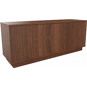 Boss Design Contract 4 Door Desk High Credenza with Plinth Base - Office Storage