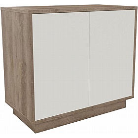 Boss Design Contract 2 Door Tall Credenza with Plinth Base - Office Storage