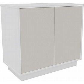 Boss Design Contract 2 Door Tall Credenza with Plinth Base - Office Storage