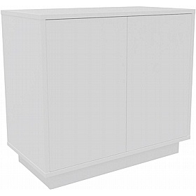 Boss Design Contract 2 Door Tall Credenza with Plinth Base - Office Storage