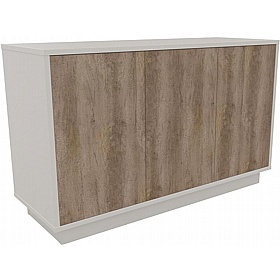 Boss Design Contract 3 Door Tall Credenza with Plinth Base - Office Storage