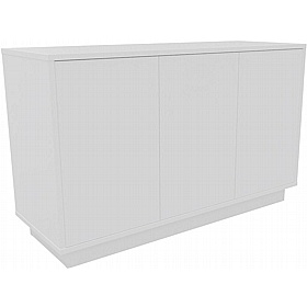 Boss Design Contract 3 Door Tall Credenza with Plinth Base - Office Storage