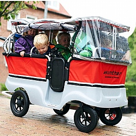 Winther Turtle Kiddy Transparent Rain Cover - School Furniture