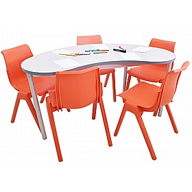 Gopak Enviro Kidney Bean School Tables - School Furniture