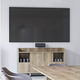 Unified Deluxe Boardroom 4 Door Combi Credenza Storage Unit