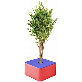KubbyClass Library Acorn Island Square Tree Seat - School Furniture