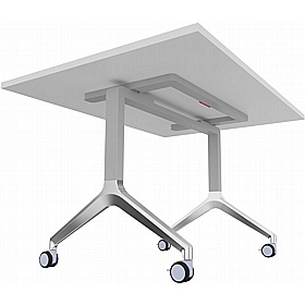 Boss Design Deploy Rectangular Conference and Training Flip Top Tables - Meeting Room