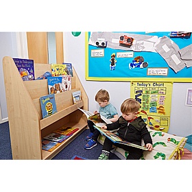 KubbyClass Library 3 Tier Book Display - School Furniture
