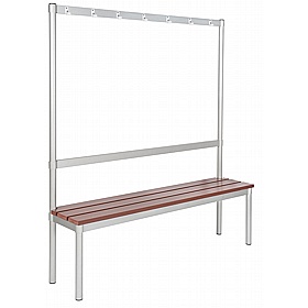 Gopak Enviro Changing and Cloakroom Bench Seats with Hooks - School Furniture