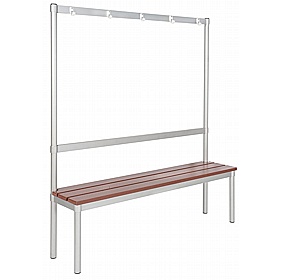 Gopak Enviro Changing and Cloakroom Bench Seats with Hooks - School Furniture