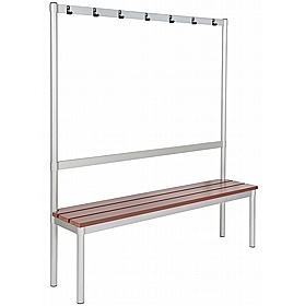 Gopak Enviro Changing and Cloakroom Bench Seats with Hooks - School Furniture