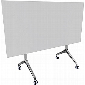 Boss Design Deploy Rectangular Poseur Meeting and Breakout Flip Top Tables - Breakout & Canteen