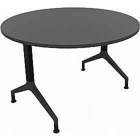 Boss Design Deploy Circular Meeting and Breakout Flip Top Tables - Meeting Room