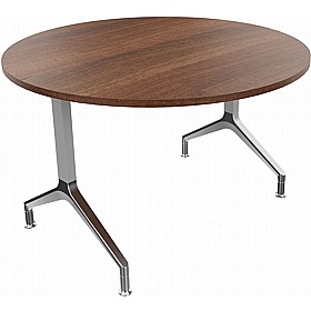 Boss Design Deploy Circular Meeting and Breakout Flip Top Tables - Meeting Room