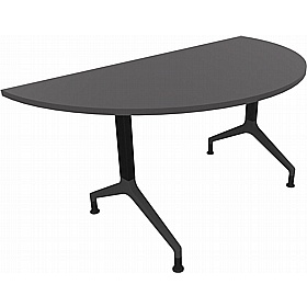 Boss Design Deploy Semi-Circular Meeting and Breakout Flip Top Tables - Meeting Room