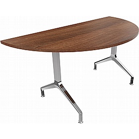 Boss Design Deploy Semi-Circular Meeting and Breakout Flip Top Tables - Meeting Room