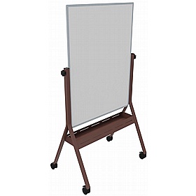 Elite Mobile Swivel Portrait Magnetic Whiteboards - Display Equipment