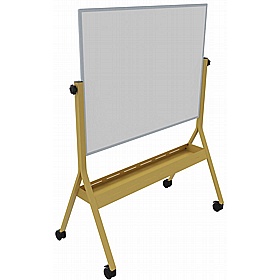 Elite Mobile Swivel Landscape Magnetic Whiteboards - Display Equipment