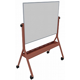 Elite Mobile Swivel Landscape Magnetic Whiteboards - Display Equipment