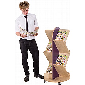 KubbyClass Mobile Library Book Staircase - School Furniture