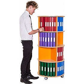 KubbyClass Mobile Library Book Carousels - School Furniture