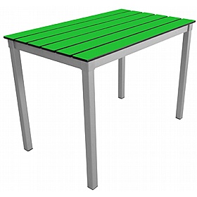 Gopak EnviroSlat Compact Rectangular Outdoor Picnic and Dining Tables - Breakout & Canteen