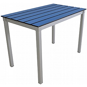 Gopak EnviroSlat Compact Rectangular Outdoor Picnic and Dining Tables - Breakout & Canteen