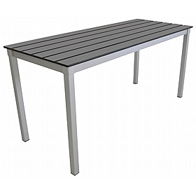 Gopak EnviroSlat Compact Rectangular Outdoor Picnic and Dining Tables - Breakout & Canteen