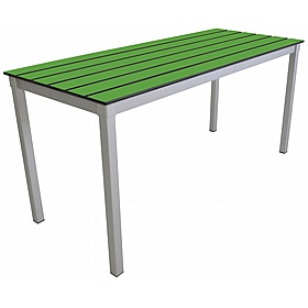 Gopak EnviroSlat Compact Rectangular Outdoor Picnic and Dining Tables - Breakout & Canteen
