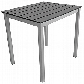 Gopak EnviroSlat Compact Square Outdoor Picnic and Dining Tables - Breakout & Canteen