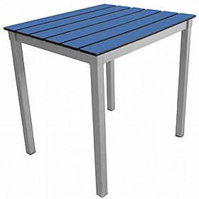 Gopak EnviroSlat Compact Square Outdoor Picnic and Dining Tables - Breakout & Canteen