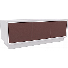 Boss Design Low Fenix Credenza with Plinth Base - Office Storage